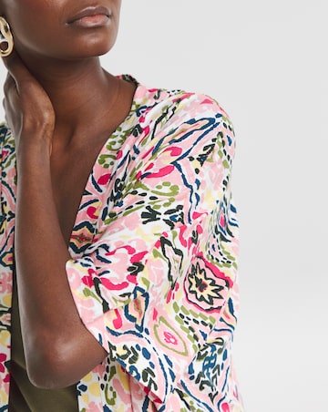 Edge to Edge Printed Cardigan