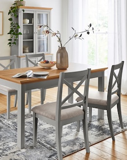 Julipa Ashford Dining Table with 4 Ashford Chairs