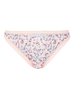 Contemporary Printed Mesh Briefs