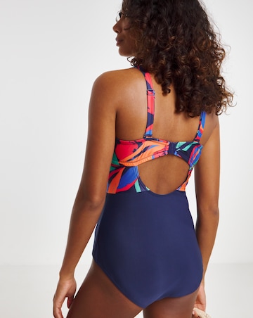 Underwired Bandeau Swimsuit With Detachable Straps