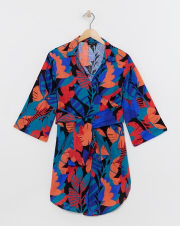 Tropical Cotton Beach Shirt
