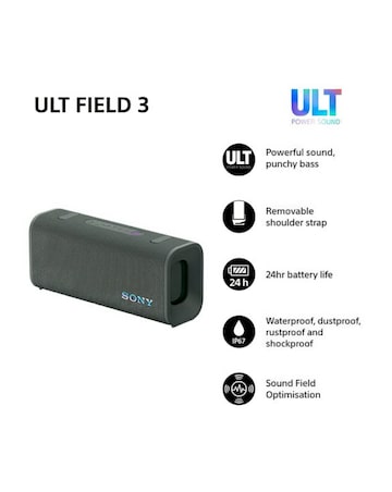 Sony ULT Field 3 Portable Wireless Speaker - Forest Grey