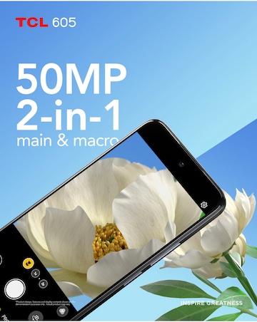 TCL 605 4G 128GB - Quartz Blue