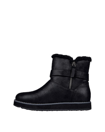 Skechers Black Keepsake Boots -Wide Fit (E)
