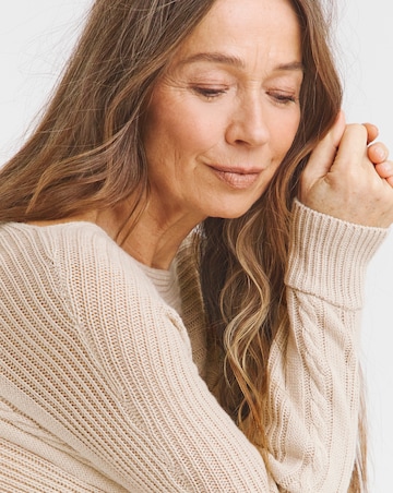 Oatmeal Cable Tunic