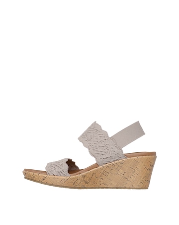 Skechers Beverlee Wedge Sandals Standard Fit