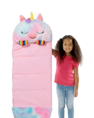 Happy Nappers Rainbow Unicorn Plush Sleeping Bag
