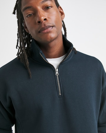 1/4 Zip Relaxed Fit Sweatshirt