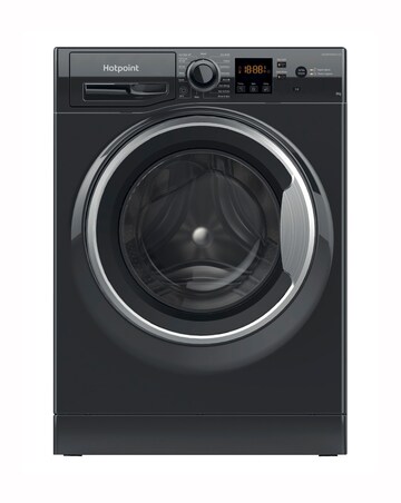 Hotpoint Anti-Stain NSWM 846 BS UK 8kg 1400rpm Washing Machine - Black