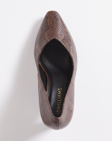 Heeled Court Shoe EEE Fit