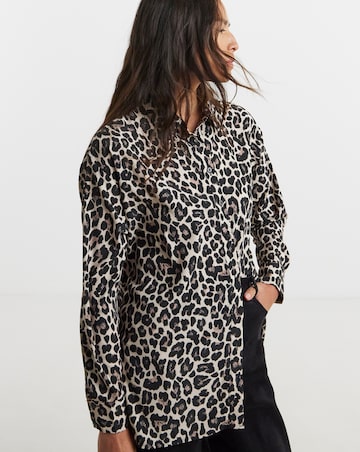 Relaxed Shirt - Leopard