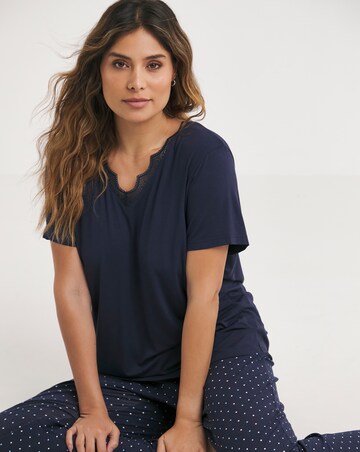 Pretty Secrets Cool Stretch Lace Pyjama Set