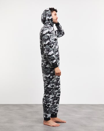 Camo Fleece Onesie