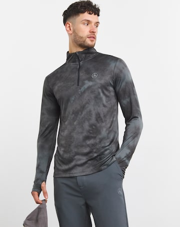 Active Soft Tie Dye 1/4 Zip