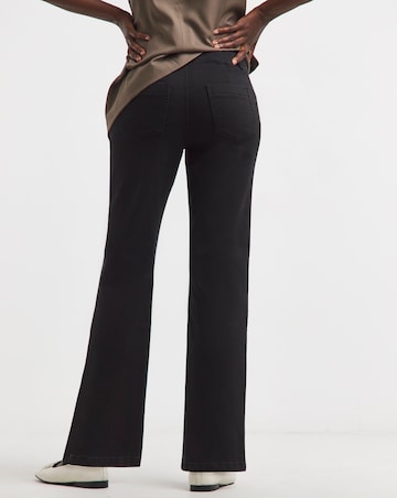 Black Cosy Slim Leg Jeans