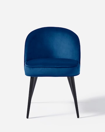 Emilie Velvet Pair of Dining Chairs