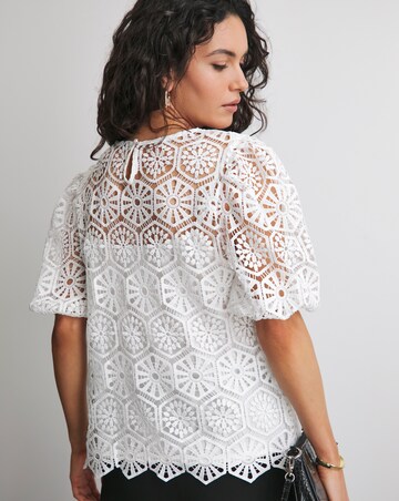 Joanna Hope Crochet Blouse