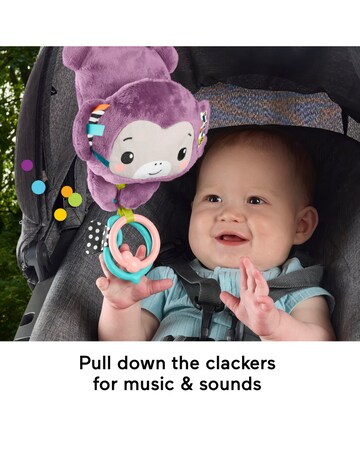 Fisher-Price Sing & Go Purple Monkey