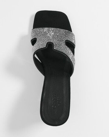 Joanna Hope Diamante Block Heel Sandal - Extra Wide Fit (EEE)