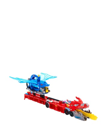 Hot Wheels City Ultimate Dual Dragon Transporter Playset