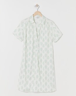 Viscose Twill Relaxed Shirt Dress