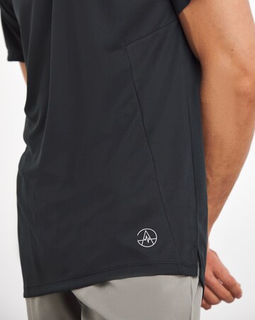 Jacamo Active Zip Up Training Top Lime/Grey