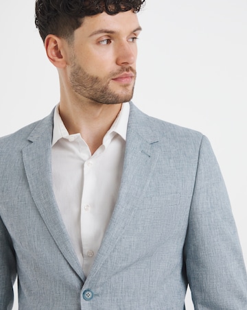 Linen Blend Suit Jacket