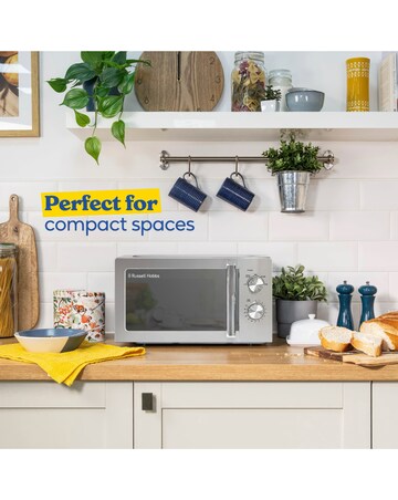 Russell Hobbs 20L Stainless Steel Manual Microwave