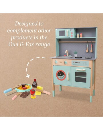 TP Owl & Fox Wooden Pancake Playset