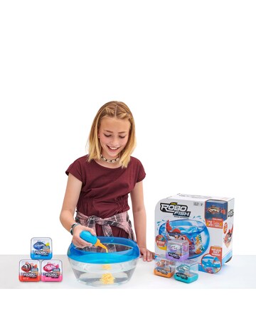 Robo Alive: Robo Fish Robotic Swimming Pets Fish Bowl Playset