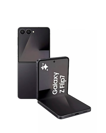 Samsung Galaxy Z Flip7 256GB 5G - Jet Black - Galaxy AI