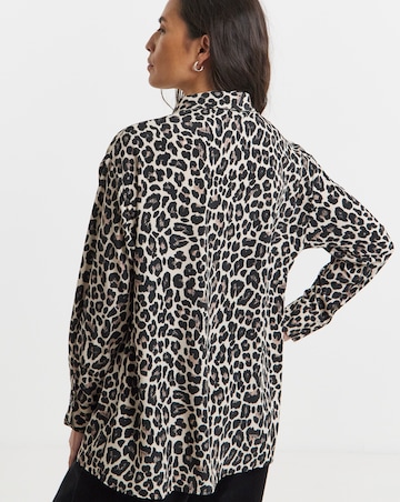 Relaxed Shirt - Leopard