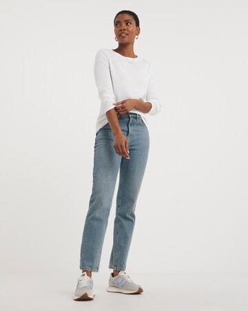 Pure Cotton 3 Pack The Crew Neck Pack LS