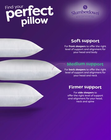 Slumberdown Feels Like Down Pillows Pack of 2 Pillows