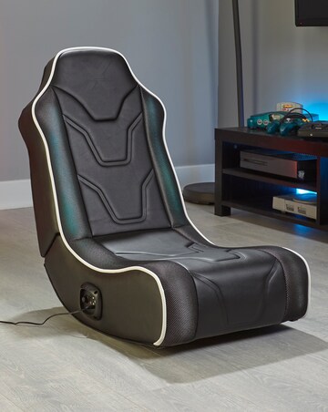 X Rocker Chimera 2.0 Audio Floor Rocker LED Gaming Chair for Kids