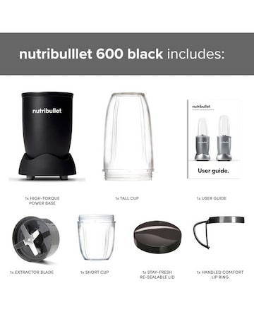NutriBullet 600 Black Blender