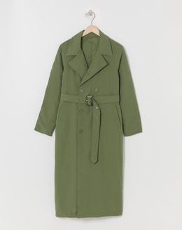 Khaki Reversible Hybrid Coat