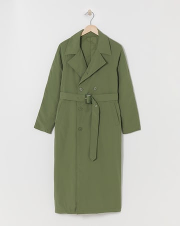Khaki Reversible Hybrid Coat