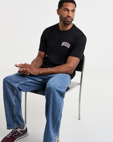 Dickies Aitkin Short Sleeve Chest Logo T-Shirt - Black