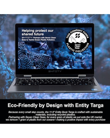 Entity 11.6in Targa Intel N4020 4GB 128GB Windows 11 Laptop