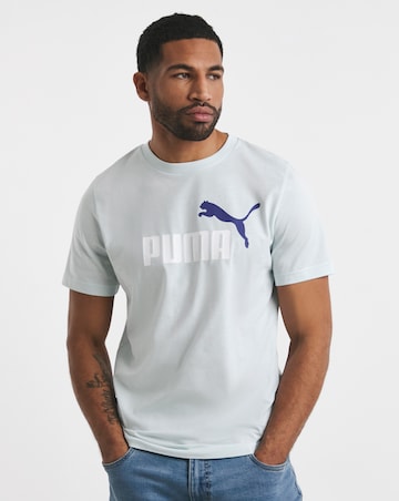 PUMA Essentials 2 Colour No.1 Logo T-Shirt