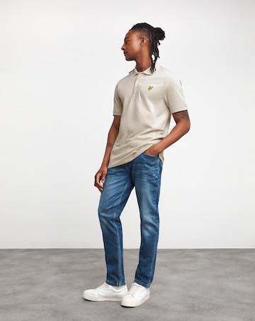 Lyle & Scott Classic Short Sleeve Polo - Sand
