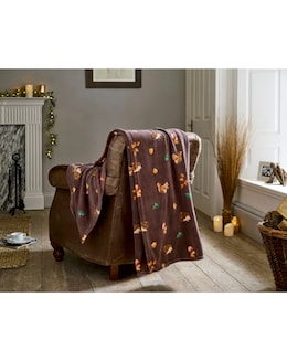 Hogging It Fleece Throw