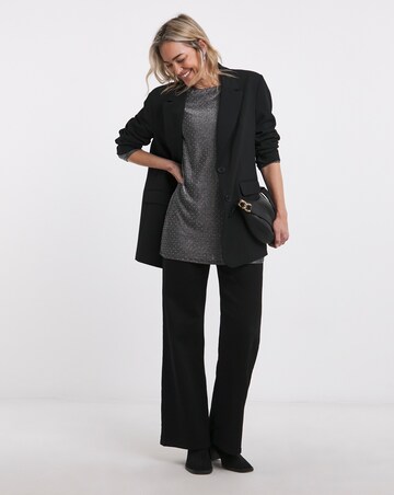 Slash Neck Longline Top