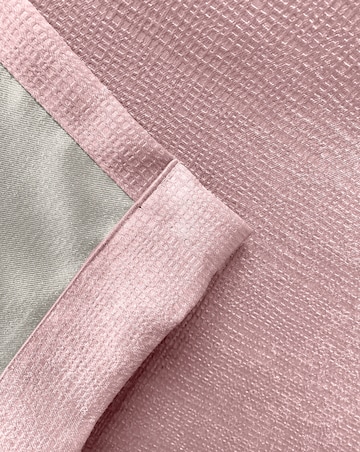 Matrix Light Filtering Textured Embossed Pencil Pleat Thermal Curtain