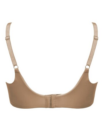 Pour Moi Viva Luxe Full Cup Wired Non Pad Side Support Bra Toffee