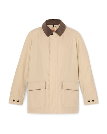 Timberland Waterproof Cotton Jacket - Natural