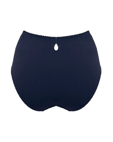 Pour Moi St Tropez High Waist Deep Brief Navy/Pink