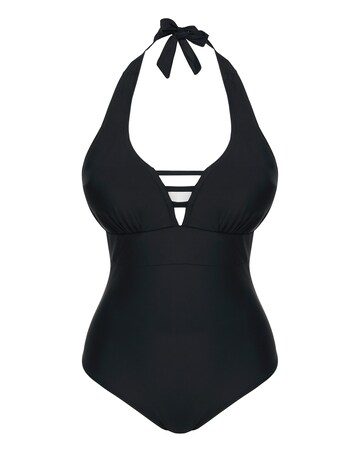 Non Wired Padded Halter Neck Swimsuit