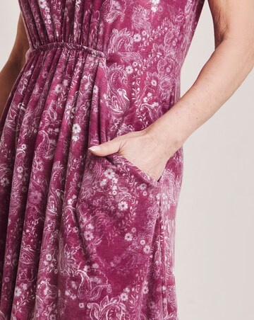 Julipa Gathered Waist Midi Dress